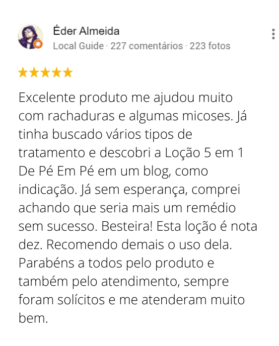 Comentários de Clientes 7