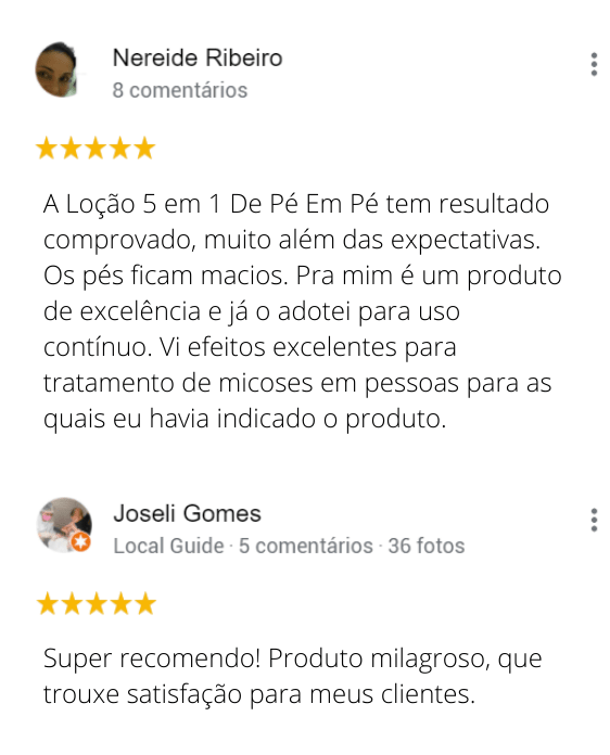 Comentários de Clientes 6